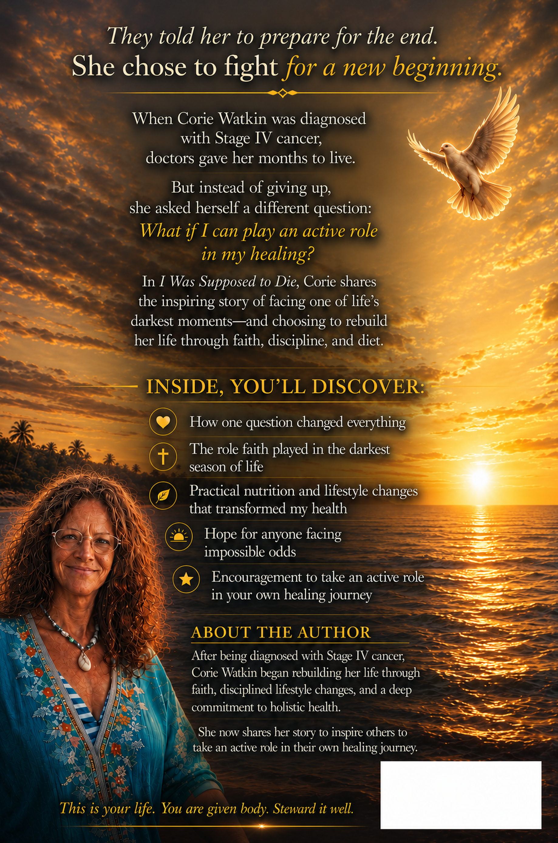 Back cover of I Was Supposed to Die